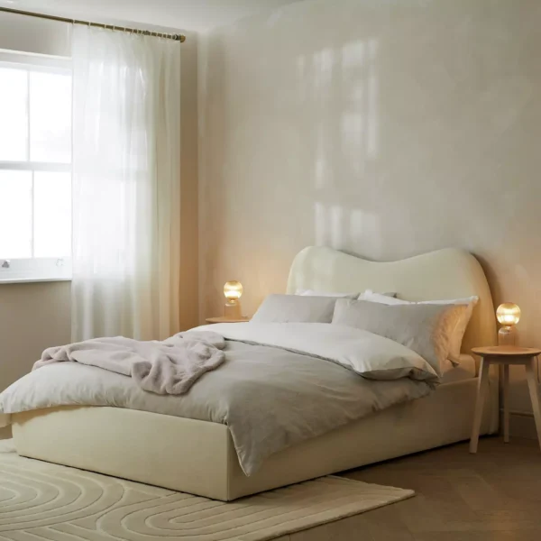 Habitat Orton kingsize Fabric End Lift Ottoman Bed