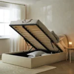 Habitat Orton kingsize Fabric End Lift Ottoman Bed - Image 2